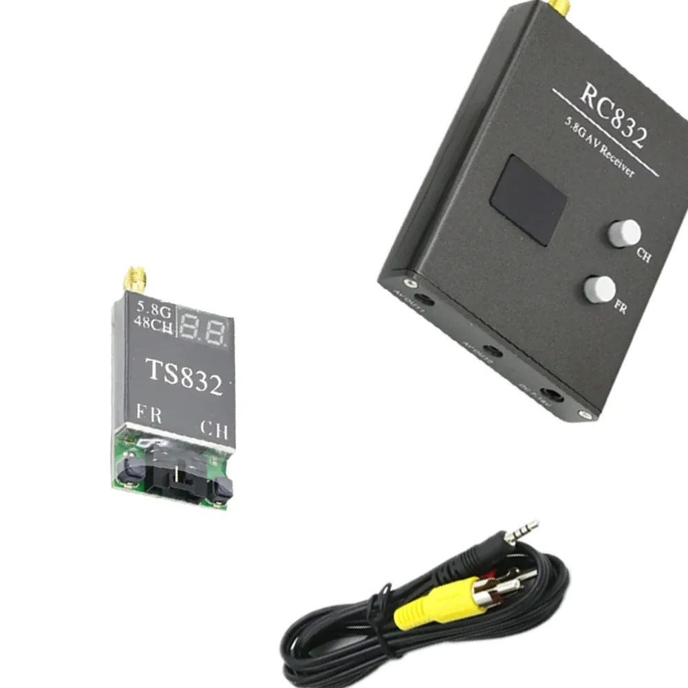 Émetteur Récepteur Radio FPV 5.8G 48CH RC832 TS832 RD945 pour Drone