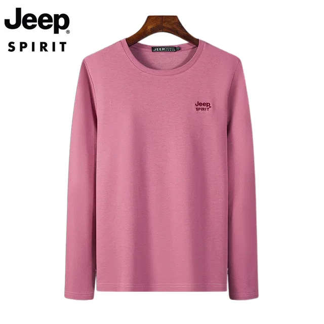 편안함과 다목적성이 돋보이는 Jeep Spirit 남성용 다용도 긴팔 티셔츠