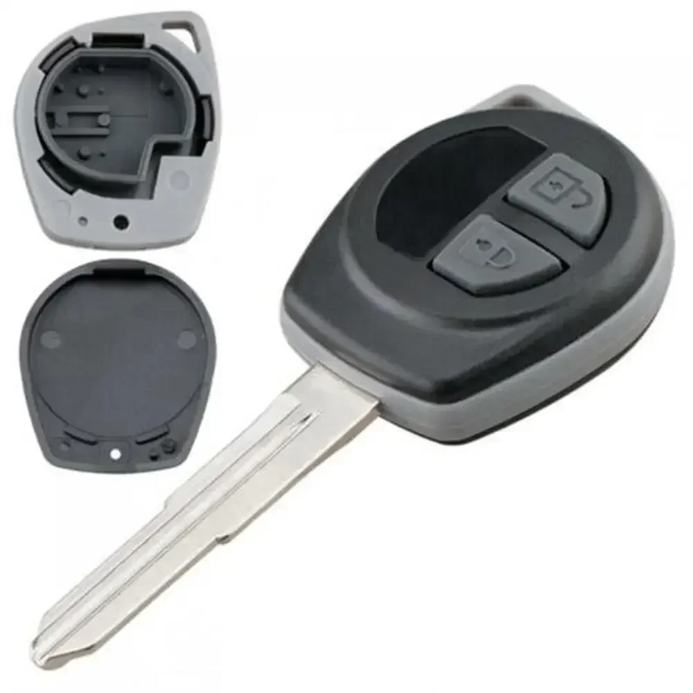 Key Case Key Case Cover Car Key Shell Remote Control Case Cover 1pc 2Buttons Car Key Fob Case Shell Replacement For SZ11R Blade For SUZUKI Vitara Swift Ignis SX4 Liana Accessories