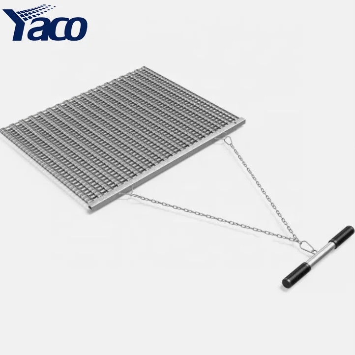 

4' x 5' Drag Harrow Drag Mat Steel Mesh for Lawn Leveling