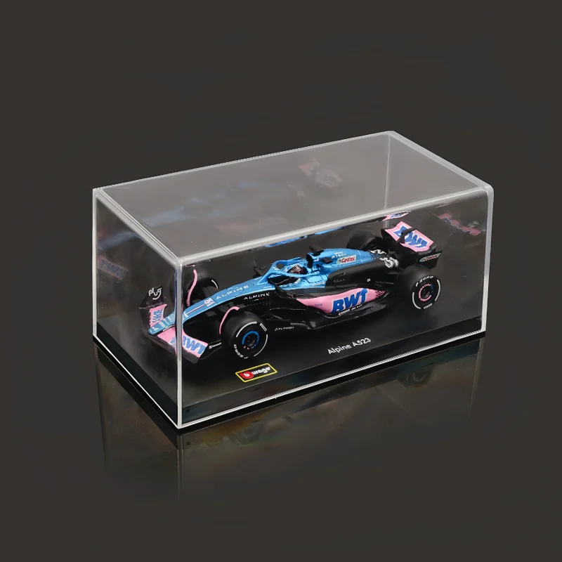 2024 New Original Bburago 1:43 Bwt Alpine Team A523 Bahrain Version Alloy Miniature Alloy Formula 1 Racing Die-Cast Models Gifts 2