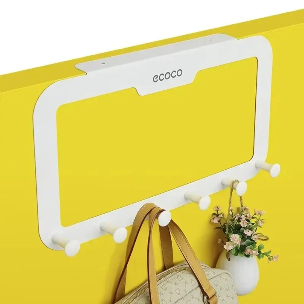 Door Hooks Coat Towel Rack Door Back Rack Kitchen Bathroom Storage No Trace Tools Clothes Hooks