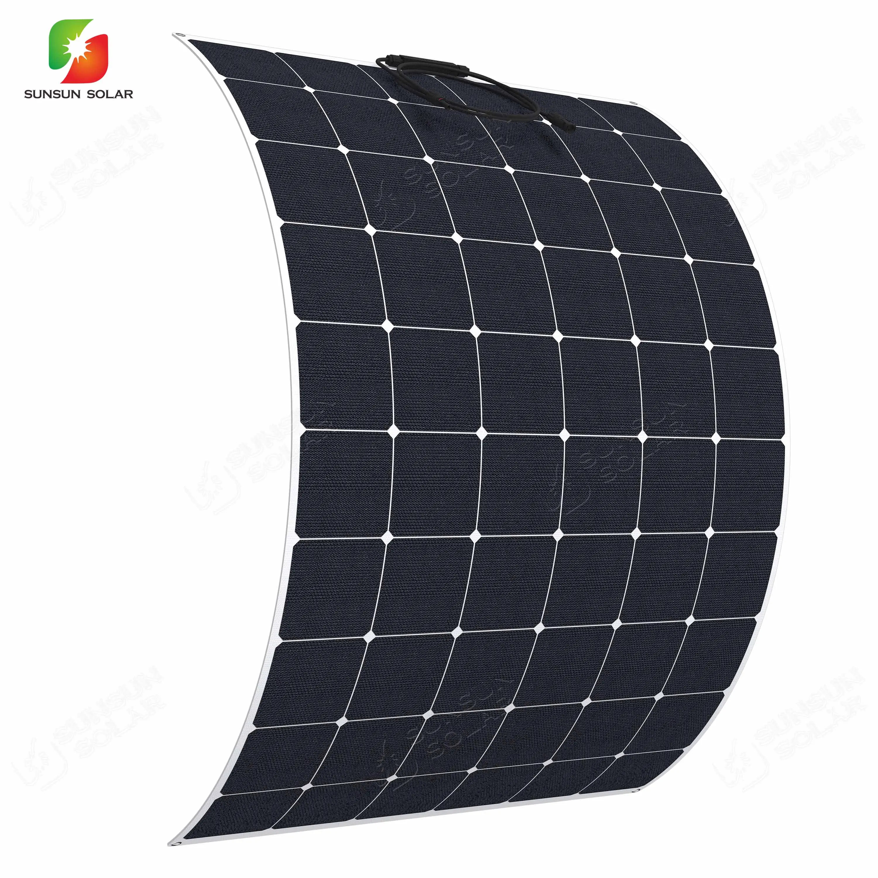 22% Efficienza 60 Celle Sunpower Pannello Solare Mono Cella Pannello Semi Solare Etfe Pannello Solare Flessibile 200W