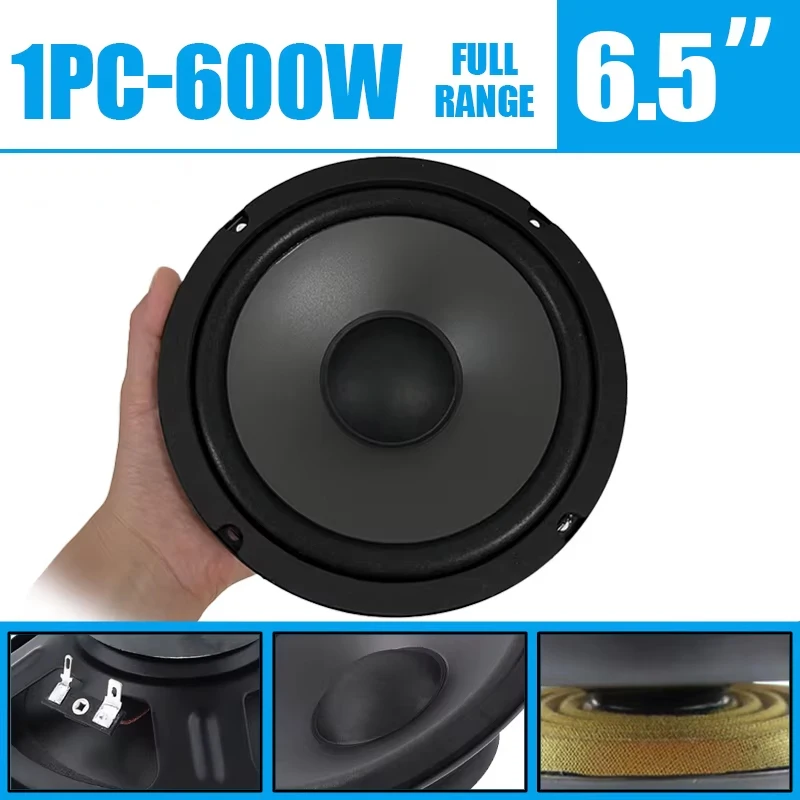 Generic 6 Inch Car Speaker Midtones 600W 4 Ohm Coaxial