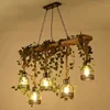 FAIRY American Country Pendant Lamp Retro Creativity Plant Music Restaurant Cashier Counter Bar Cafe Milk Tea Shop Chandelier 3