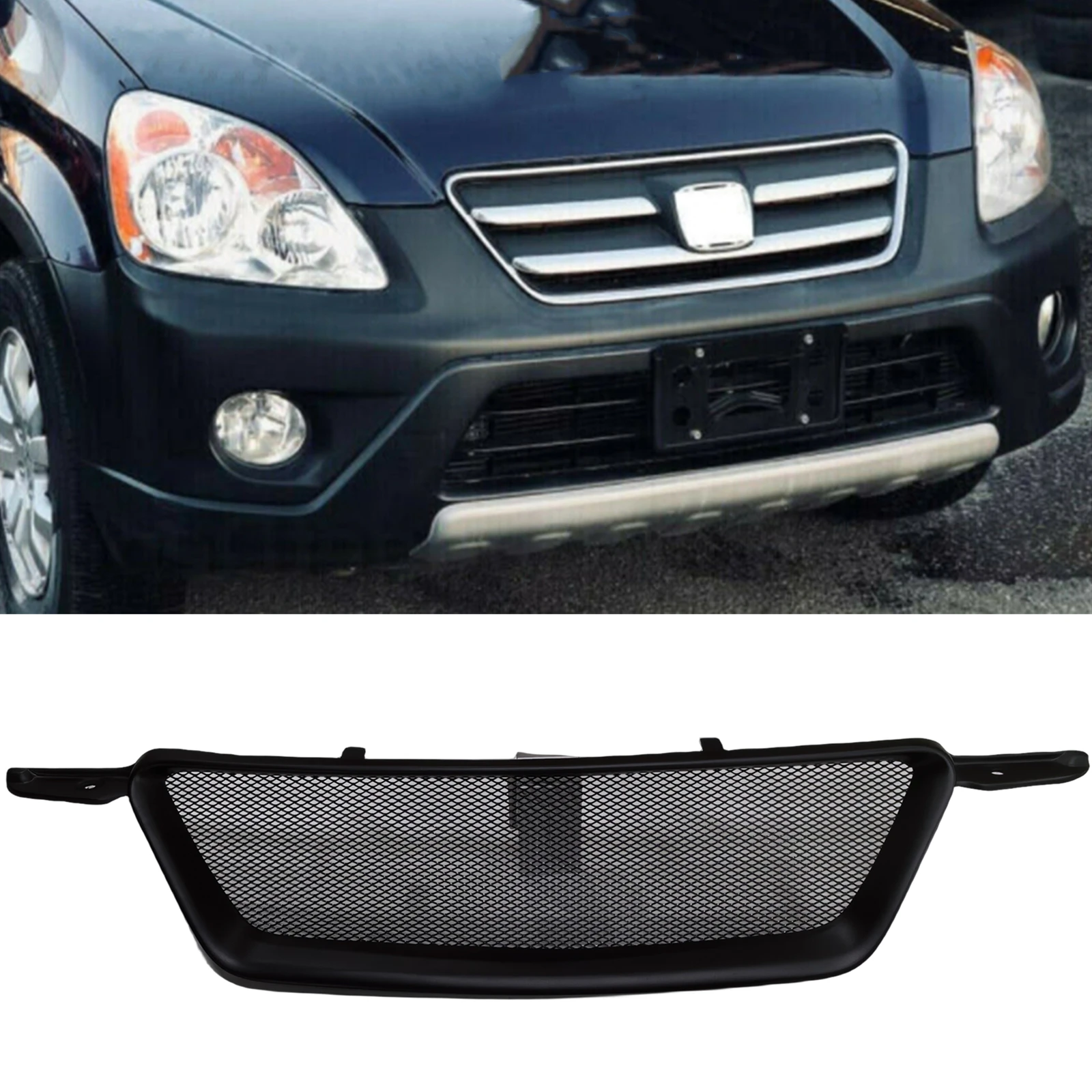 

Гоночная Передняя решетка для Honda CRV 2005-2006, верхний бампер