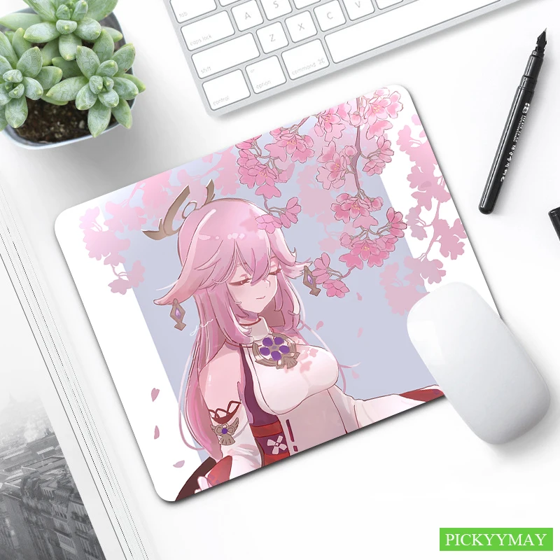 

Small Mousepad Wuxia Girl Rubber Mouse Pad High Quality XS Desk Mat 18x22cm Design Mouse Mat Best Little Desk Pad