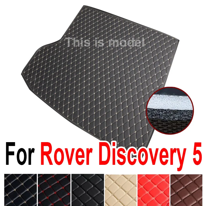 

Car Trunk Mat For Land Rover Discovery 5 Seven Seats 2017 2018 2019 Cargo Liner Carpet Interior Accessories Cover