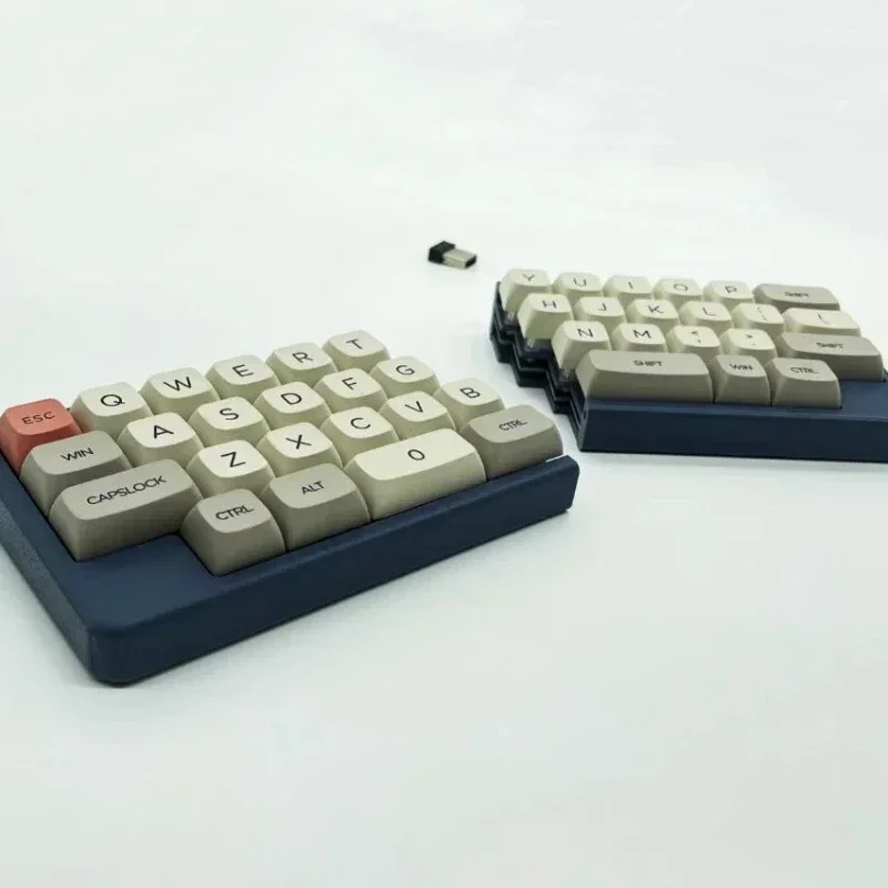 人間工学に基づいたワイヤレス機械式キーボード,40%,分割,2.4g,vip互換