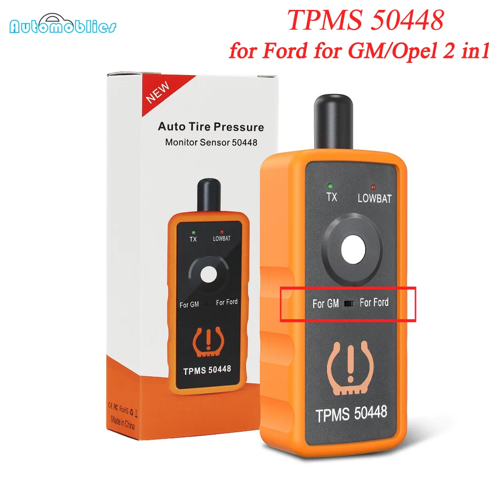 TPMS EL 50448 Auto Tire Pressure Monitor Sensor for Ford for GM/Opel 2 in1 Reset Tool EL 50449 OEC-T5 EL-50448 Activation Tool