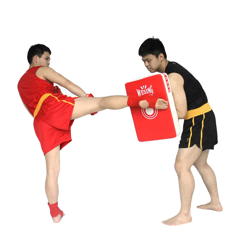 Boxing Foot Guards Wesing PU Leather MMA Boxing Muay Thai Foot Insteps Guards Feet Protector Martial Arts Wushu Sanda Training Protective Gear DEO
