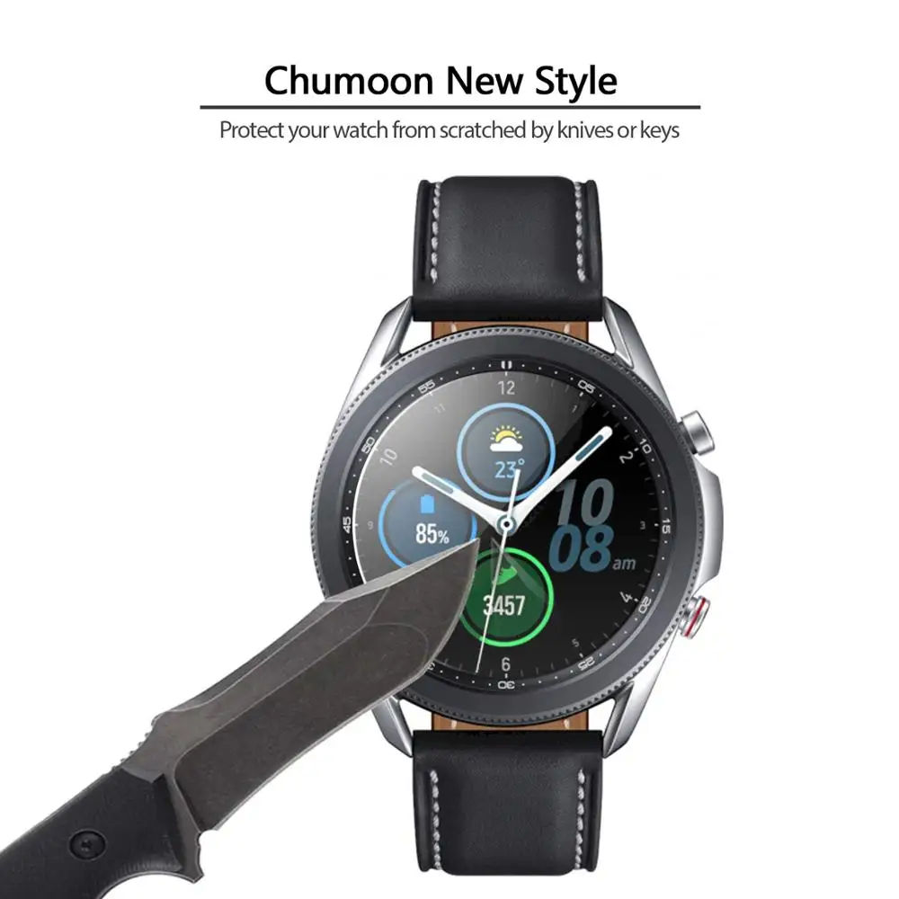 Vetro Temperato Per Samsung Galaxy Watch 3 45Mm 41Mm Pellicola Salvaschermo Resistente Ai Graffi Per Accessorio Samsung Galaxy 3 45Mm