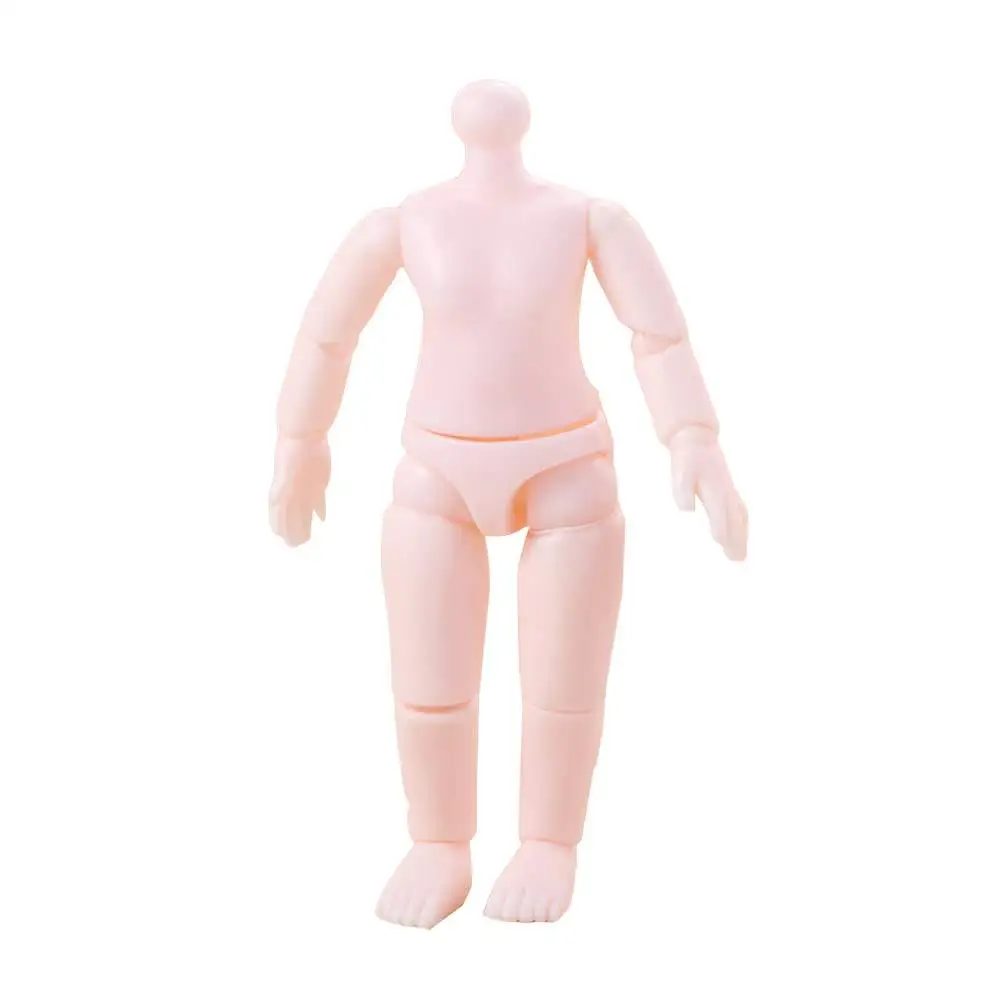 DIY 9.5cm 높이 구체 관절 피규어 바디 누드 장난감 다관절 드레스업 관절 누드 인형 4인치
