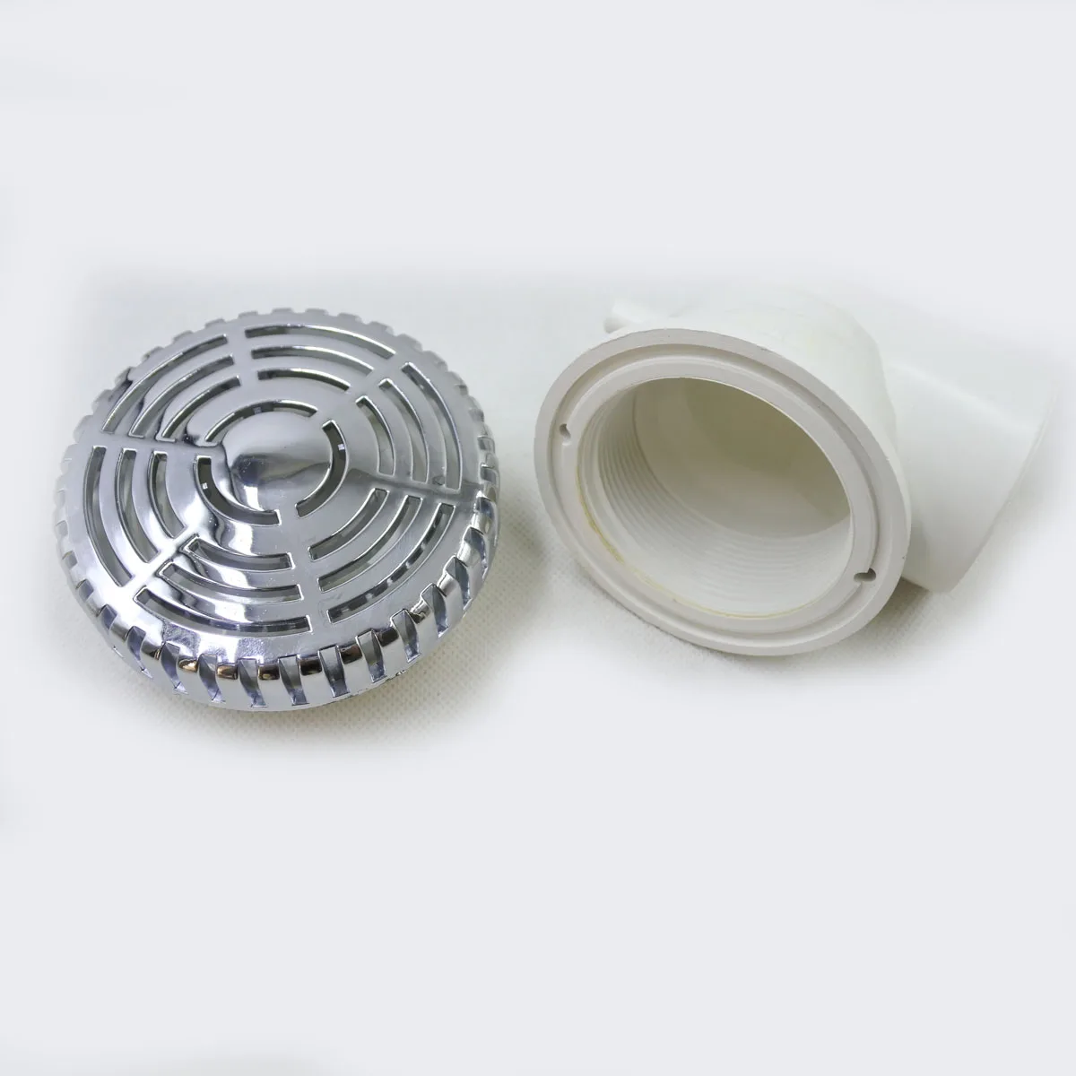 FO2I bathtub water suctions,Plastic chrome plated surface,hot tub water uptake,massage tub parts