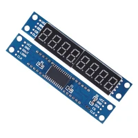 8 Digit 7 Segment Module MAX7219 8 Bit Digital Segment Tube LED Display Module for Arduino MCU/51/AVR/STM32/Raspberry Pi 4 Model 2