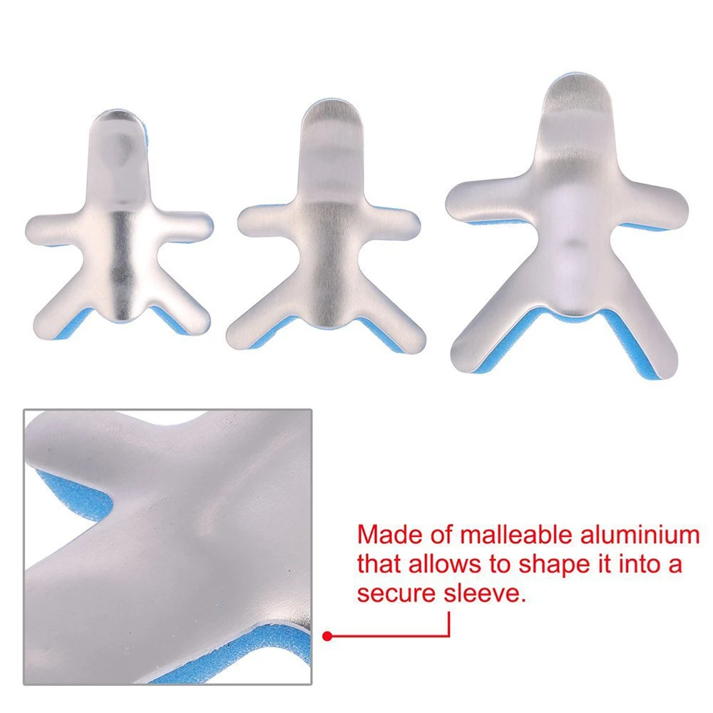 Medical Finger Splint Brace Frog Phalanx Posture Corrector Aluminium Finger Protect Support Recovery Injury Malleable Belt Tcare