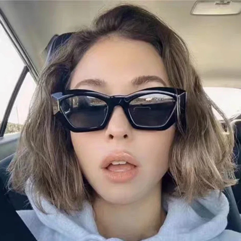 

2022 Реальные мужские/женские солнцезащитные очки в стиле панк дизайнерские очки Новый многоугольный высококачественные очки UV400 Роскошные оптовая продажа