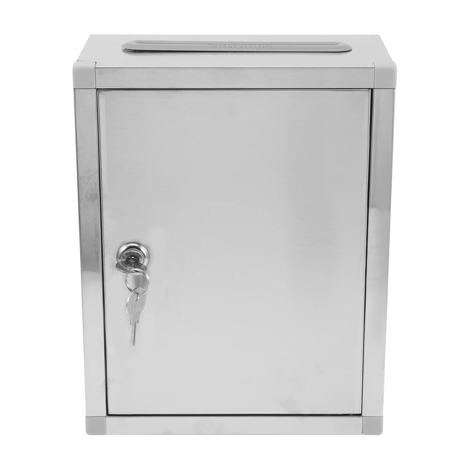 

Public Voting Box Stainless Steel Decoratees For Outside Wall Mount Public Complain Box Letter Container