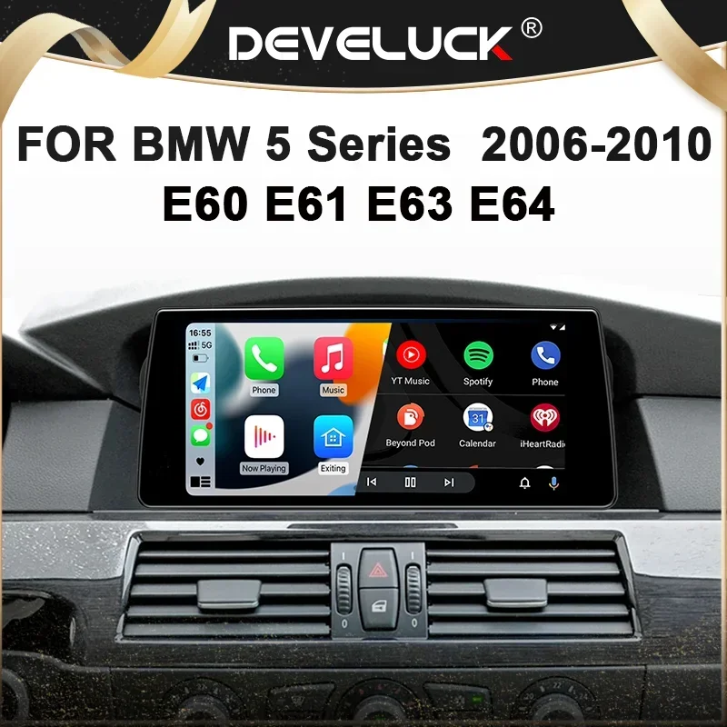 

Develuck 2 din 10.33" Android 13.0 Car Radio for BMW 3 5Series E60 E61 E63 E64 E90 E91 E92 E93 CCC CIC 2Din 4G Carplay Head Unit