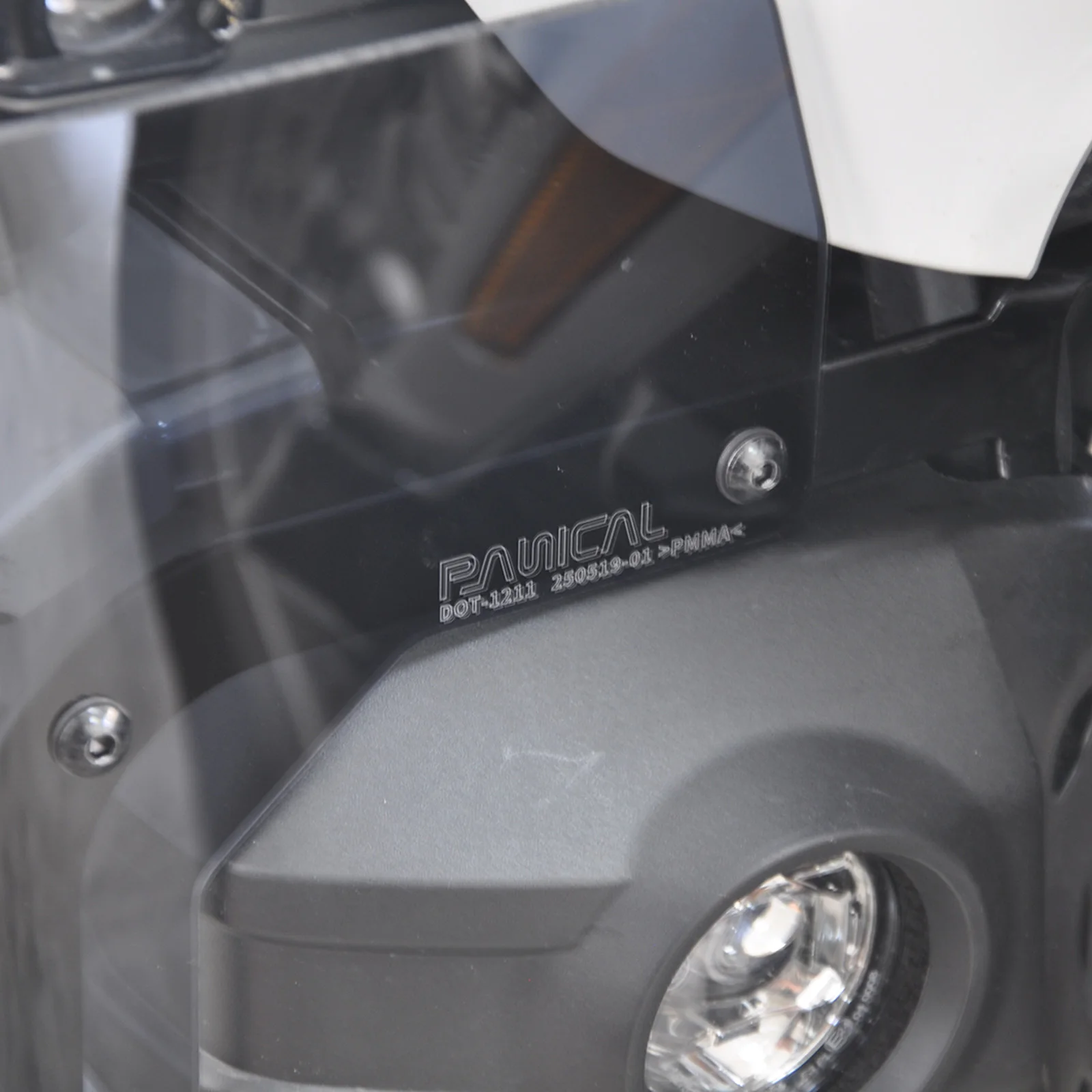 PANICAL Scheinwerfer Luftabweiser Zusatzleuchten Spoilerhalterung Stoßstange Windschutzscheibe für Honda Gold Wing GL1800 F6B 2018-2026 – Detail 13