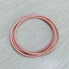 HuPo.HuTu. Stylish And Simple Personality Diameter 4.2mm Spring Coil Bracelet Men Screw Head Open Carbon Steel Bracelet Women 5