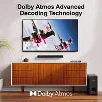 ULTIMEA 2.1 Dolby Atmos Soundbar for TV with Subwoofer & Bass Boost, 3D Surround Sound, HDMI eARC, 190W Peak Power TV Speakers - Image 3