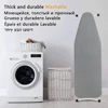 Ironing Board Cover Scorch Resistant, Cotton Cloth Ironing Cover with Padding Heat Reflective Heavy Duty Pad 140x50cm 2