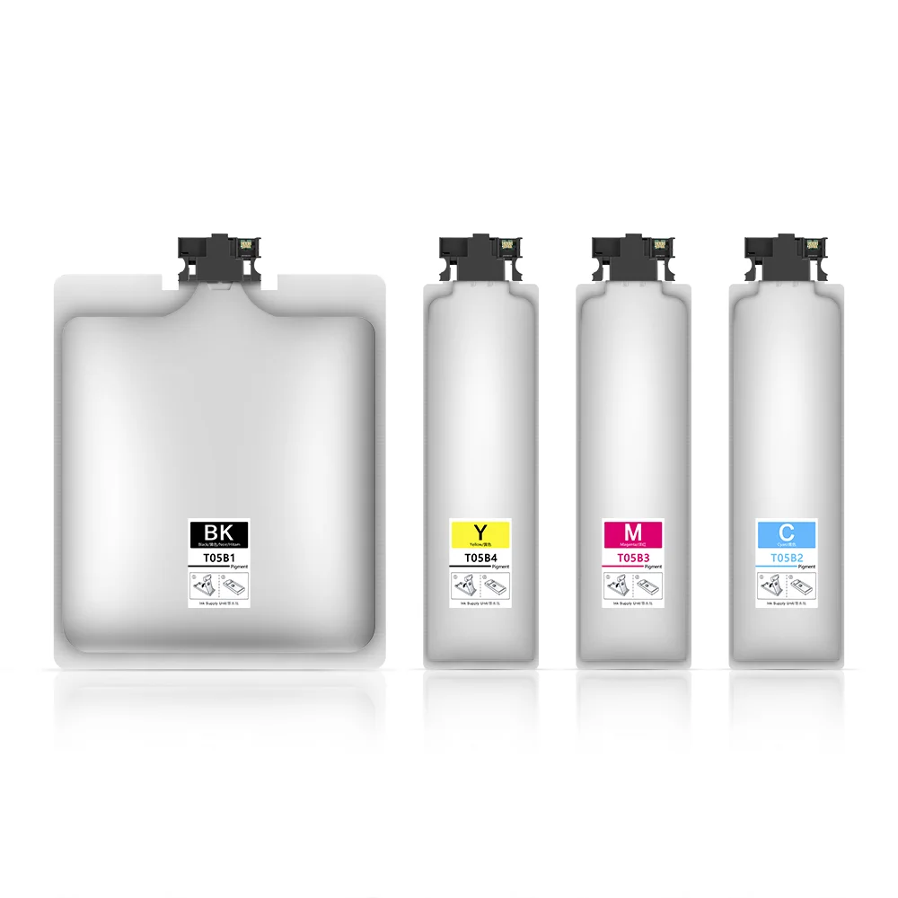 

T05B1-T05B4 T05B Compatible Ink Pack For Epson WF-C878R/C879R Printer Full With Pigment Ink Cartridge Ink Bag