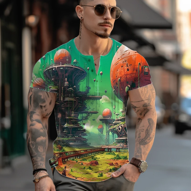 

Модная футболка с 3D принтом, топ, мужские свободные футболки с коротким рукавом двоюродного сериала, летняя Новая высококачественная футболка, футболка большого размера