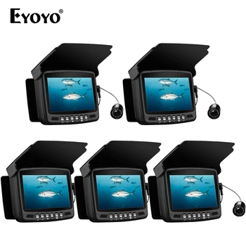 Eyoyo Underwater Fishing Camera Kit EF43A Model 5pcs/10pcs Wholesale Winter Fish Finder With 4.3" Display Waterproof IR Camera