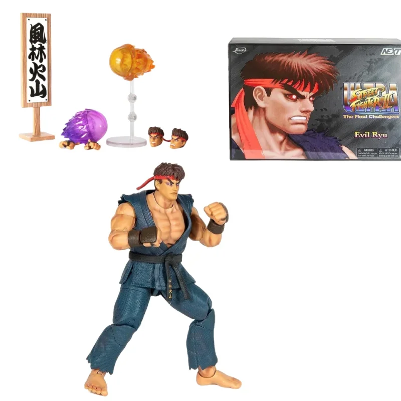 In Magazzino Jada Toys Street Fighter Ryu Black Kill Ryu Modello Mobile Ryu Gioco Anime Figure Raccogliere Giocattoli Modello Genuino Nuovo Di Zecca