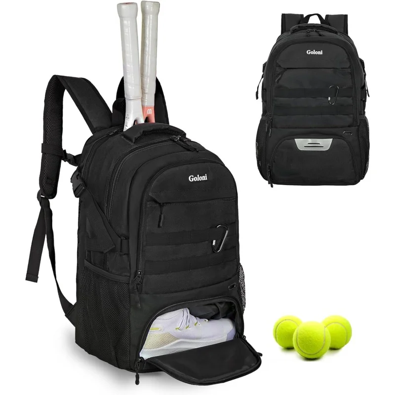 Goloni-Tennis-Backpack-2-Rackets-with-Ventilated-Shoe-Compartment-Which ...