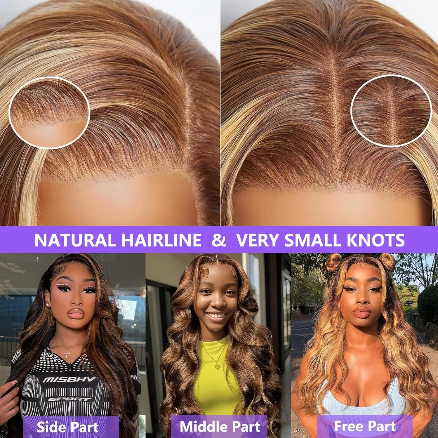 Body Wave 4/27 Honey Blonde 34 36 inch Lace Front Wig Human Hair Hd Lace Frontal Wig 13x6 Wig Humain Hair for Women Sale