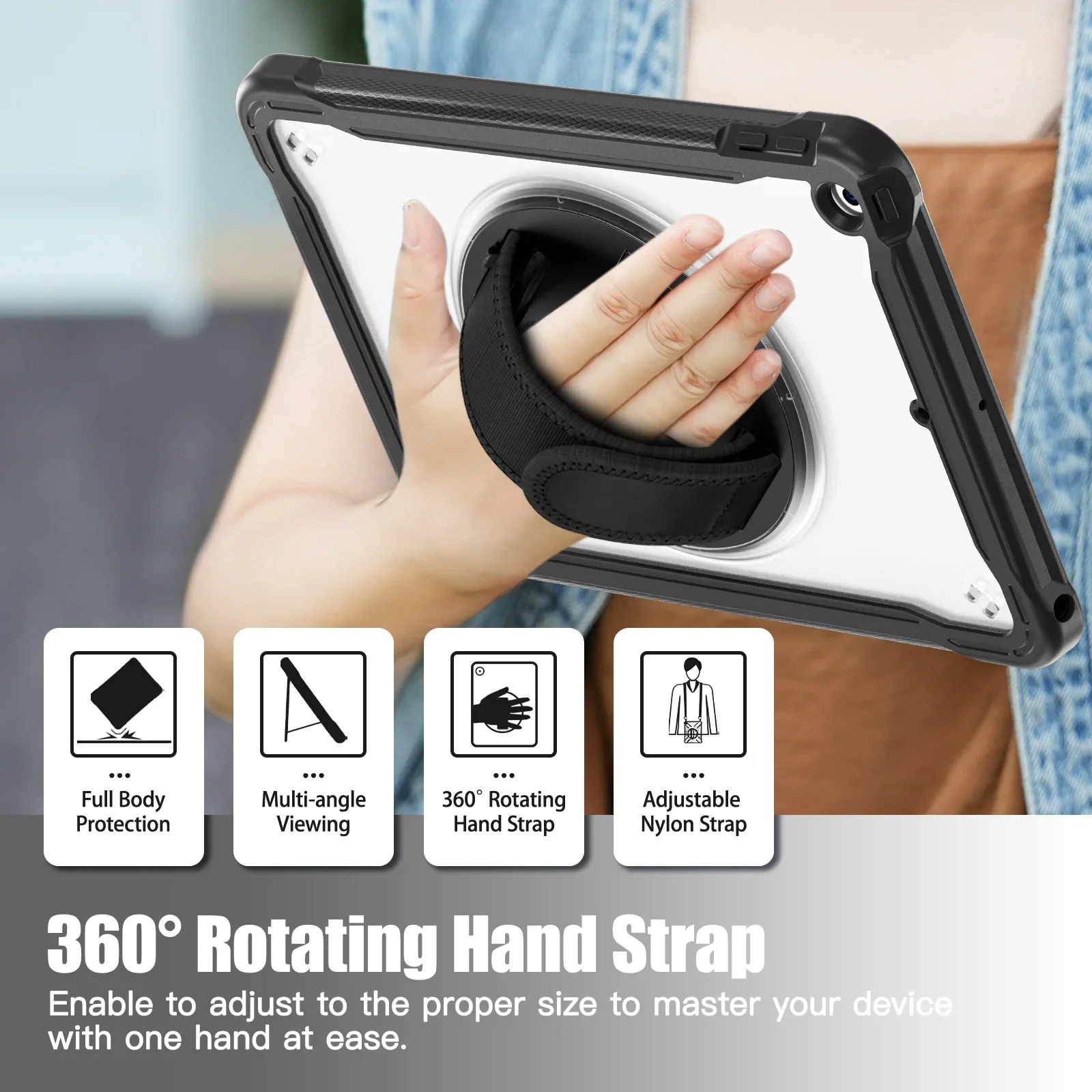 Ultimate Shockproof Tablet Protective Case - Enhanced Durability and Impact Resistance