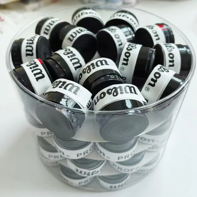 15/30/60/90/180pcs Tennis OverGrip Tennis Badminton Squash Training Sweat Absorbed Wraps Tennis Accessories Badminton Grip Padel 3