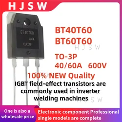 5 - Pack of High - Quality 600V IGBT Field - Effect Transistors in TO - 3P Package - 10PCS (BT40T60)