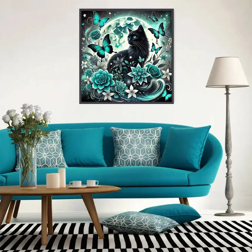 EverShine Diamond Painting Cat 3