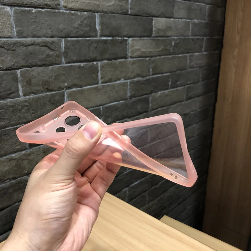 Meiyan Transparent Soft Silicone Lens Film Case