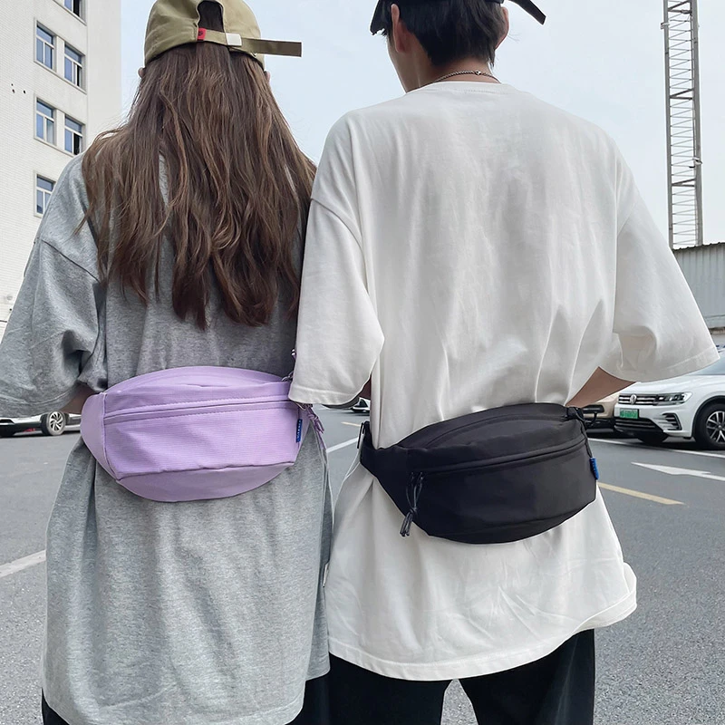 Street style Waist Bag Hip pack Woman Nylon Fanny pack Fashion Shoulder Crossbody Chest Bags Unisex Hip hop Belt Bag Waist packs waist bag