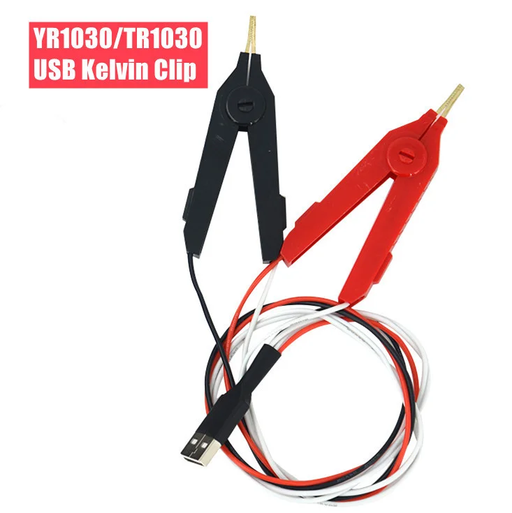 BlissfulAbode YR1035+ Accessori Per Tester Resistenza Interna Batteria – Kelvin Clip, Sonda E Banco Prova Per Cilindriche