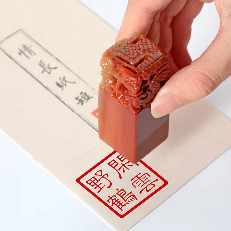 

Customize Personal Seal Brush Pen Calligraphy Painting Stone Stamp Chinese Name Special Seal Teacher Painter Art Stamp Papelaria