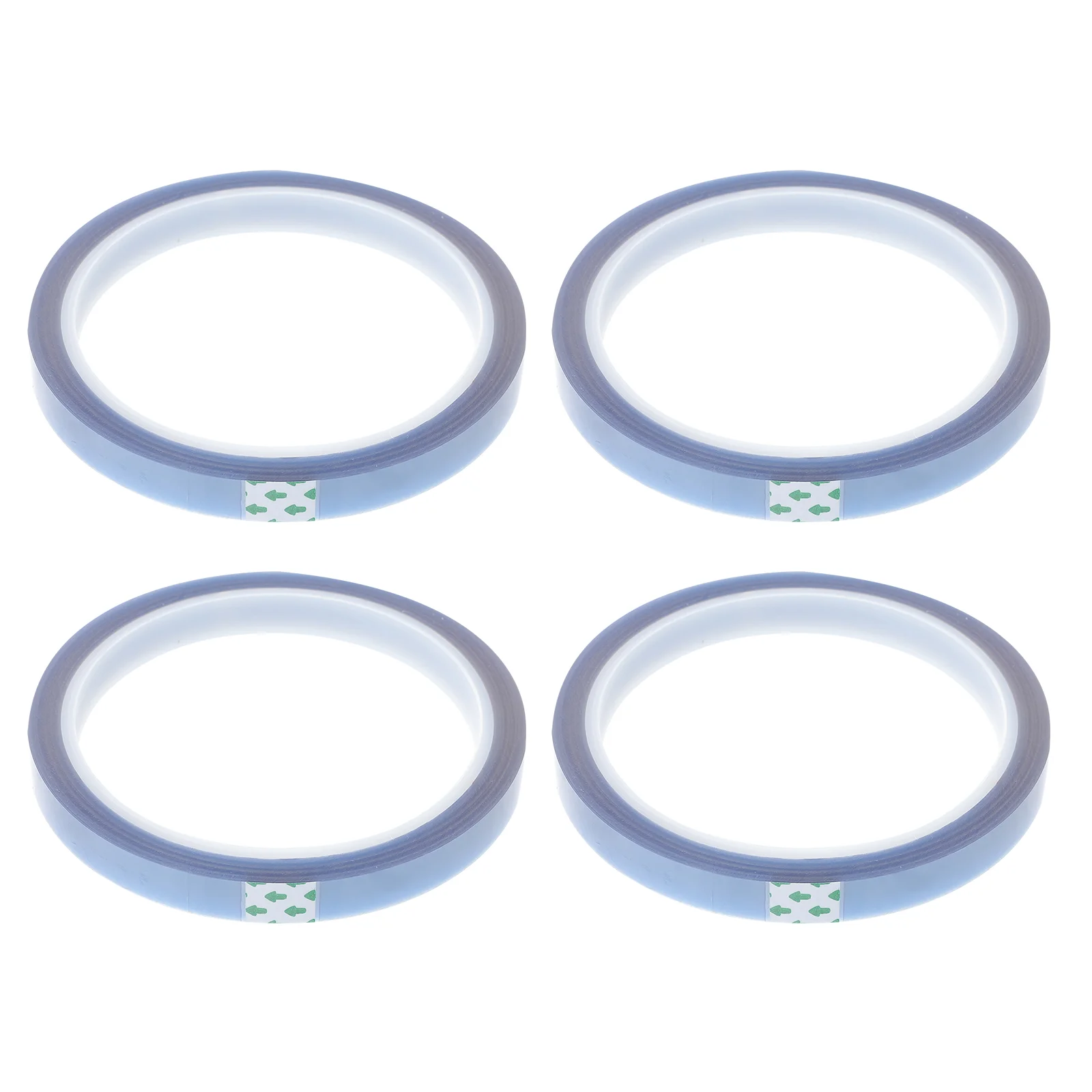 

4 Rolls High Temperature Resistant Tape Heat for Sublimation Shrink Transfer Resistance Press Polyester Film