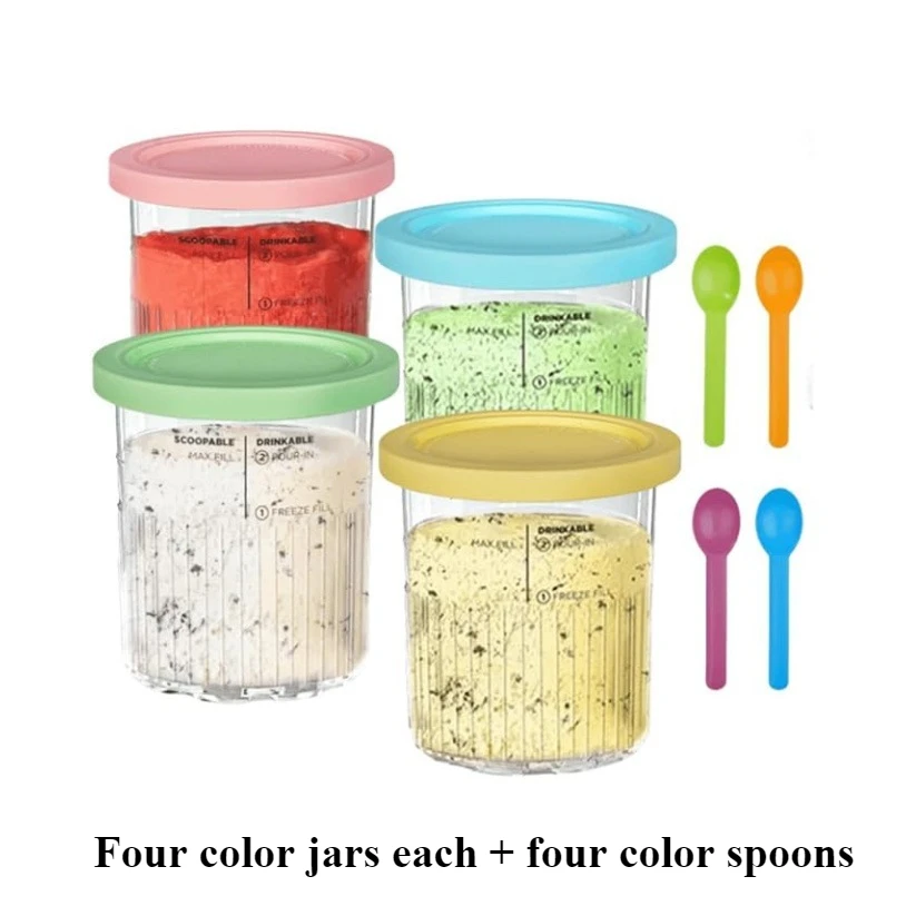 עבור נינג 'ה קראמי דלוקס 11-ב-1 xl בגודל משפחה nc500/nc501 Pleints 4 חבילת 24Oz מדיח כלים Bpa ללא דליפת הוכחה הוכחה בפני צבעים שונים