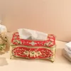 Luxury Continental Acrylic Tissue Box Kitchen Tissue Storage Box Handkerchief Toilet Tissue Holder Home Storage Supplies 4