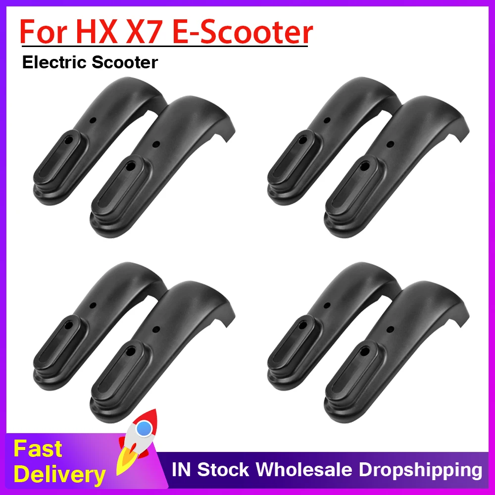 

4Pairs For HX X7 Front Fork Protective Case Electric Scooter Front Fork Cover Shell Replacement Parts Skateboard Accessories
