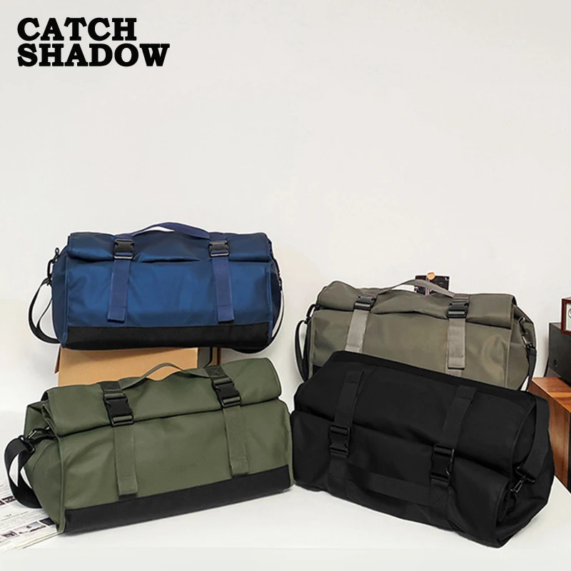 Travel Bags Fashion Travel Bags For Women Large Capacity Men's Sports bag Waterproof Weekend Sac Voyage Female Messenger Bag Dry And Wet