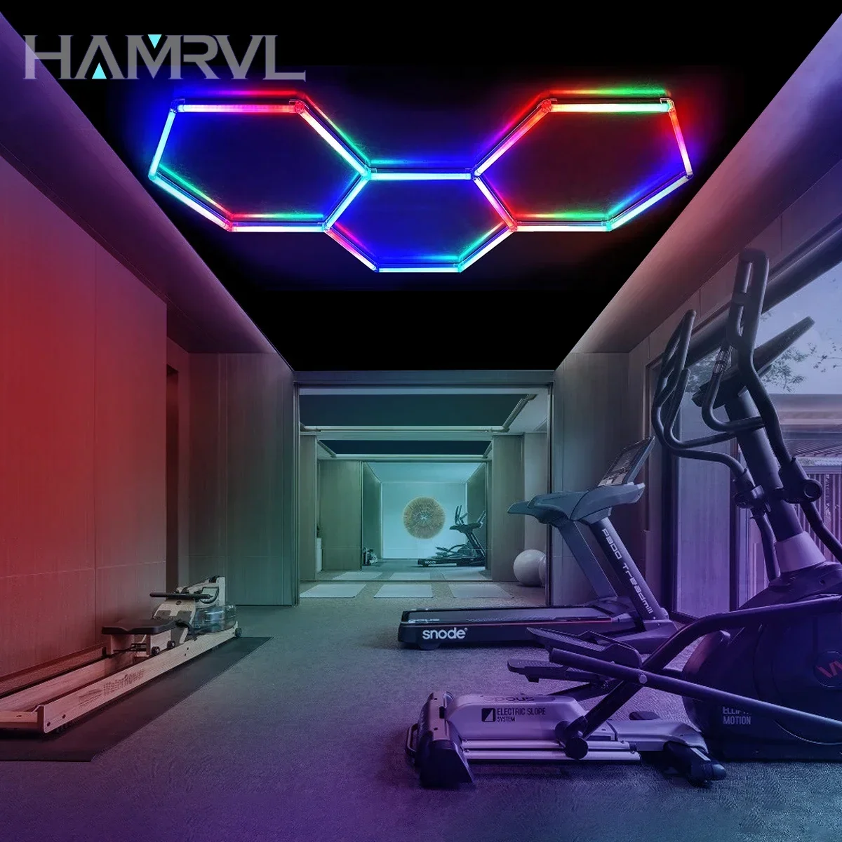 Led Stage Hexagon Lighting Gym Room Disco Dj Party Light For Night Club Led Rgb Lamps