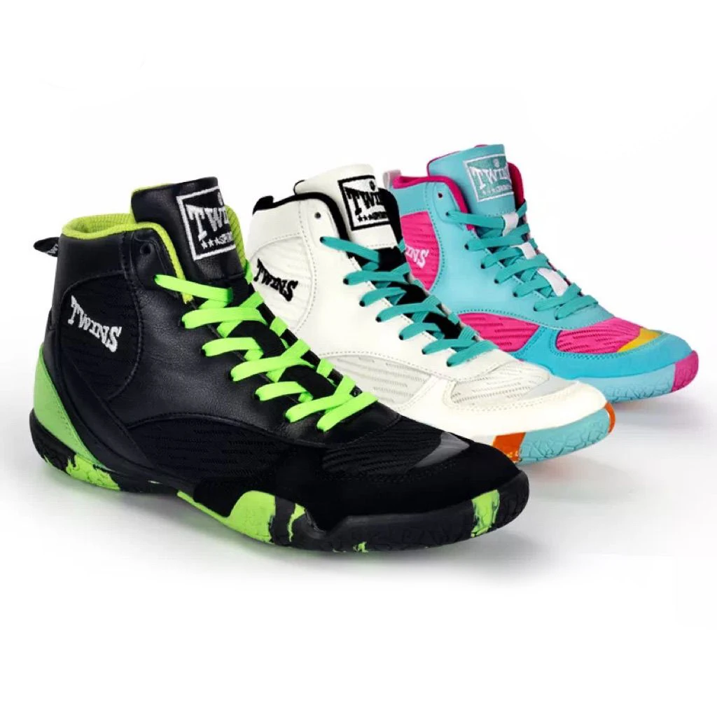 Men's Women's Wrestling Shoes Boxing Sneakers Designer Breathing Shoes Unisex Boxing Fighting Fitness Training Boots Top Quality