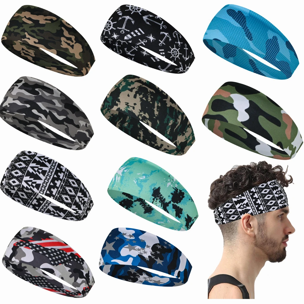 Sport Headband For Men & Women - Breathable, Non-Slip Sweat Band For Workouts & Running - View #2