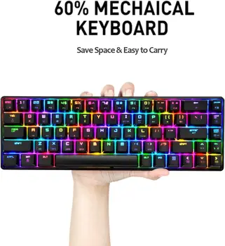 MAMBASNAKE x ZIYOULANG MK14 Wired Gaming Keyboard  Buy 2 get 1 free total 3!!! 1